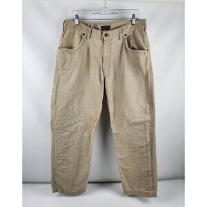 Wolverine Pants Mens 36x29 Tan Beige Cargo Chino Straight Leg Pants